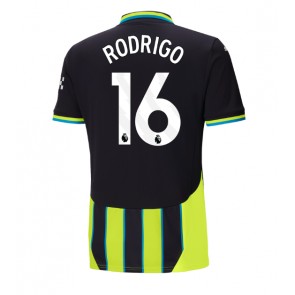 Billiga Manchester City Rodri Hernandez #16 Bortatröja 2024-25 Kortärmad